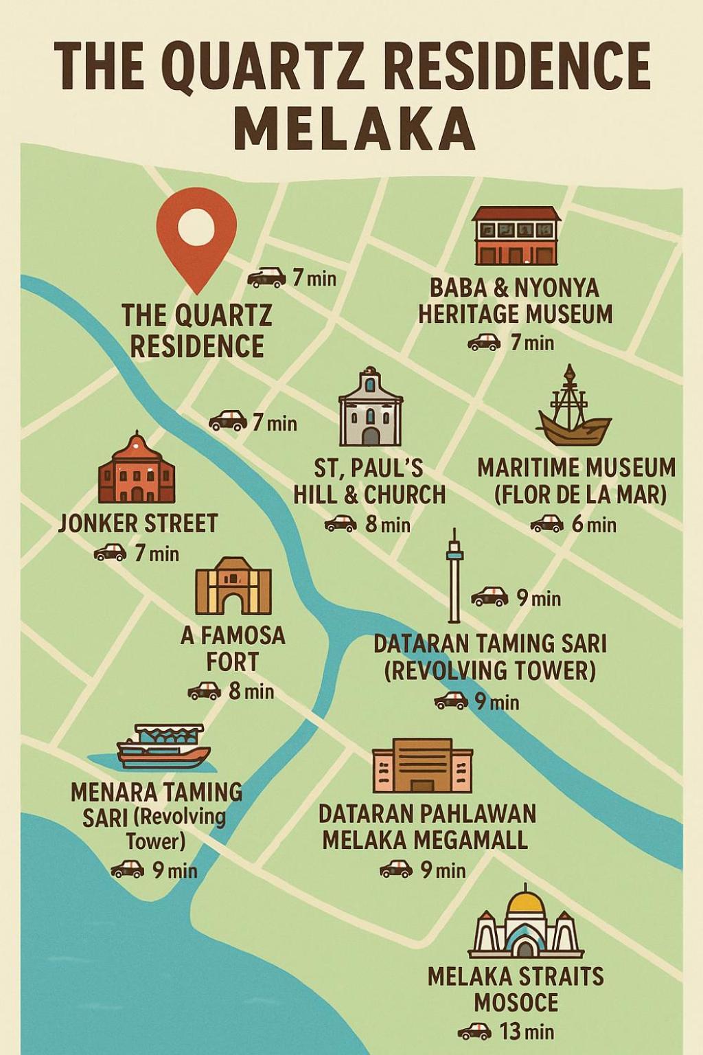 Quartz Paragon Suites Melaka By Ggm Екстериор снимка